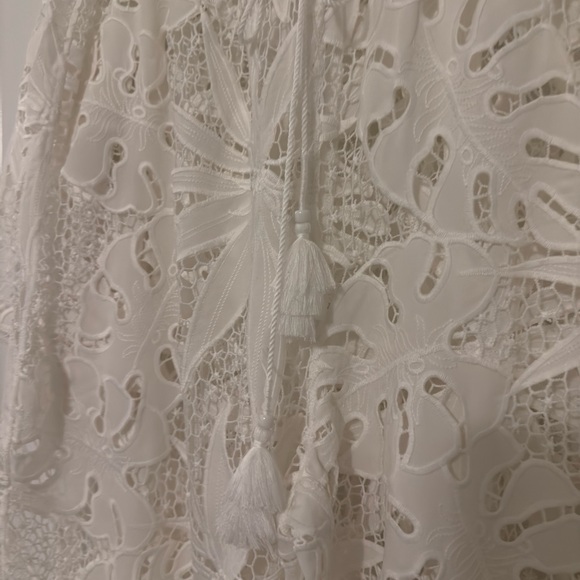 Free People La Vida White Lace Two-Piece Set - Picture 4 of 6